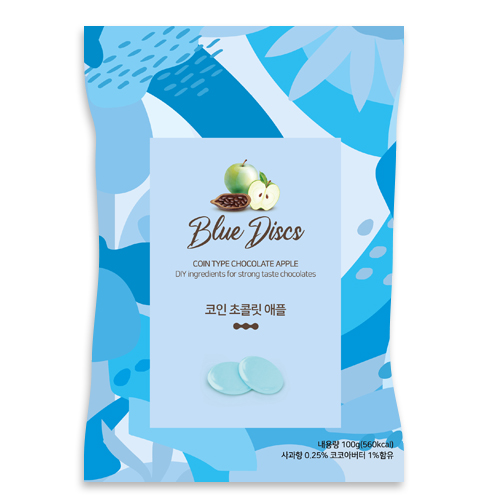 블루디스크 코인타입 초콜릿 100g