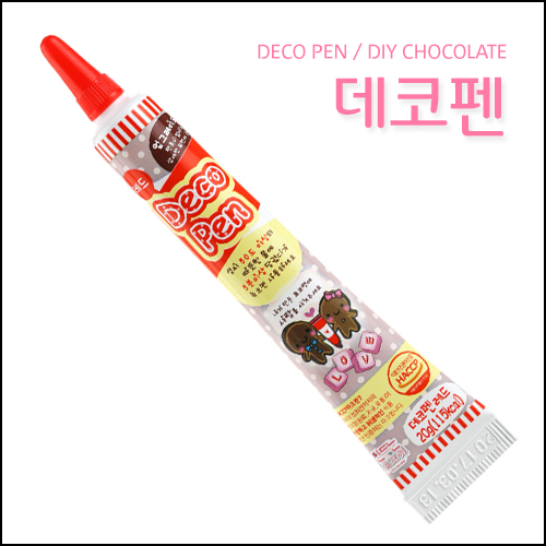 데코펜 20g-레드